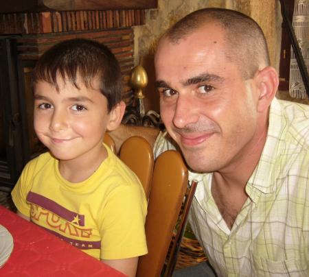 Mon beauf et son fils Thomas